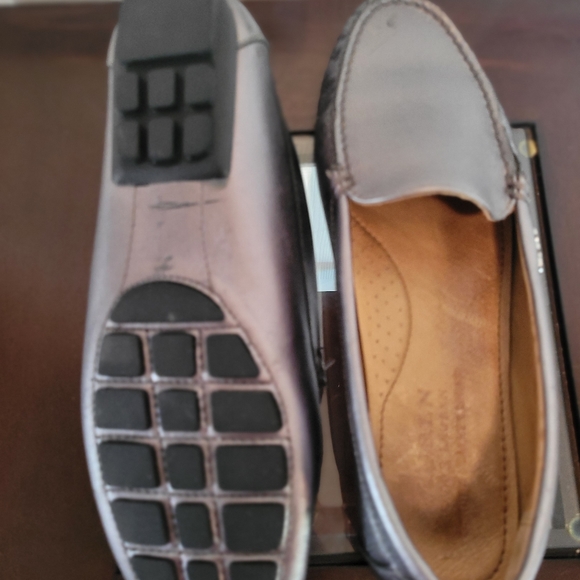 Ralph Lauren Caitlyn leather driving mocassins - Picture 3 of 3